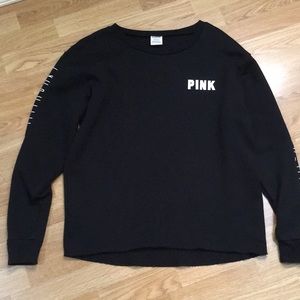 Comfy Black Victoria Secret Pink Sweatshirt